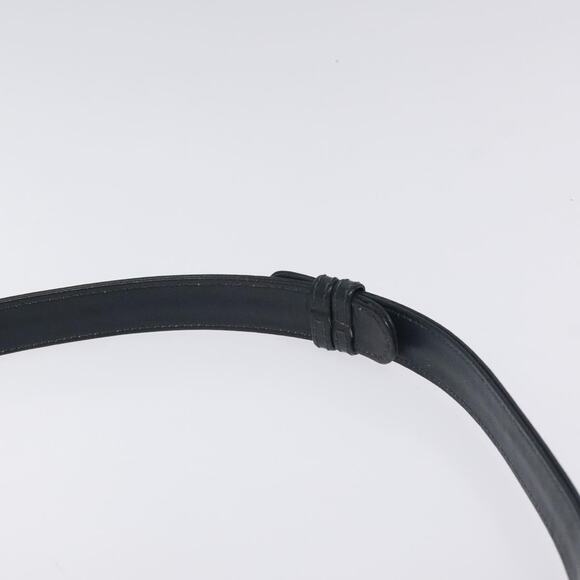 CELINE Shoulder Bag Leather Navy Gold - Picture 8 of 13